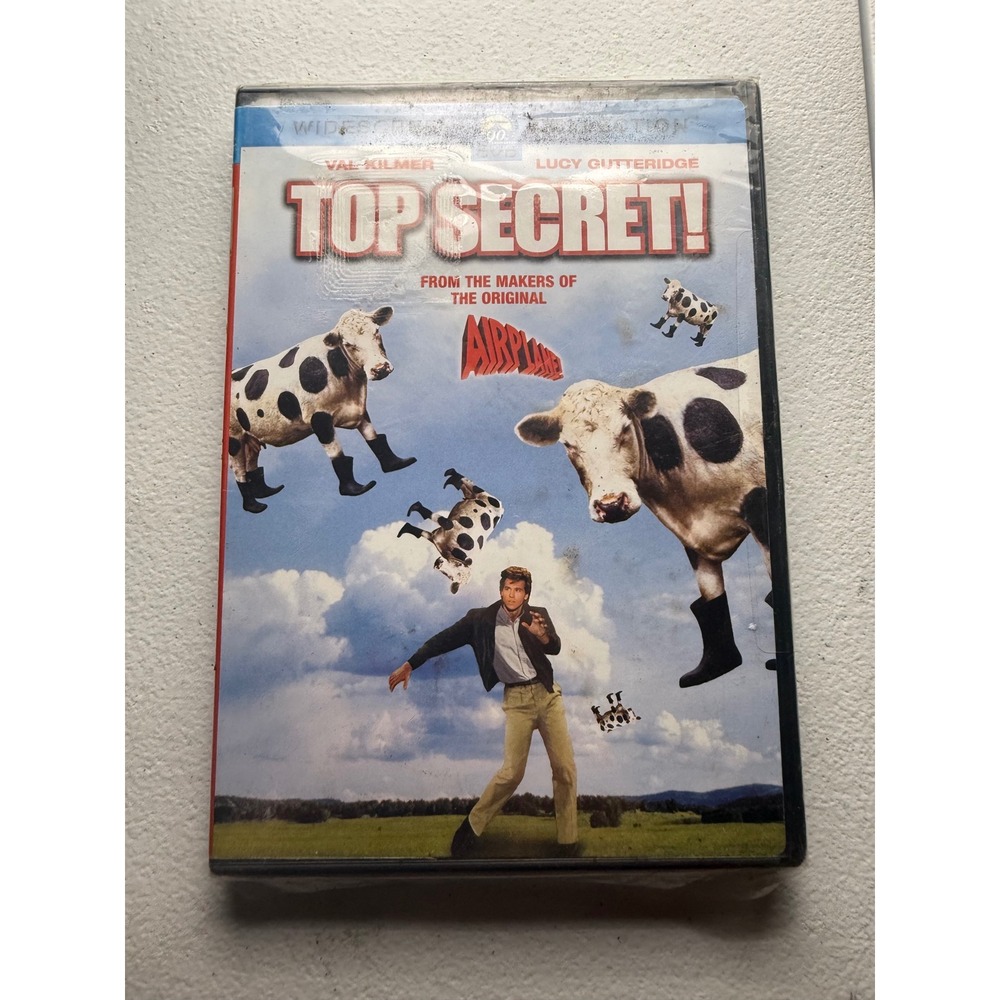 Top Secret! DVD Val Kilmer Widescreen Collection 1984 Comedy Movie New Sealed